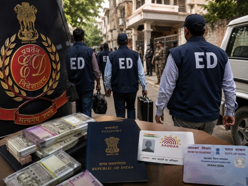 ED Raids: తెలుగు రాష్ట్రాల్లో 15 చోట్ల ఈడీ మెరుపు దాడులు.. ఆన్‌లైన్ బెట్టింగ్, హవాలా గ్యాంగ్‌లపై ఫోకస్